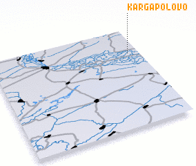 3d view of Kargapolovo
