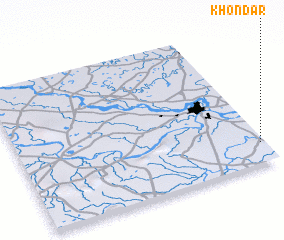 3d view of Khondār