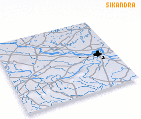 3d view of Sikandra