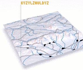 3d view of Kyzylzhuldyz