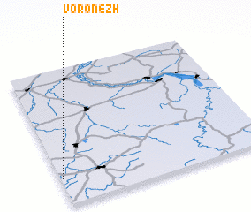 3d view of Voronezh