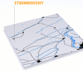 3d view of Stakhanovskiy
