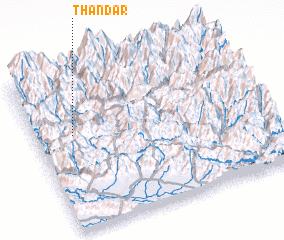 3d view of Thāndār