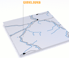 3d view of Gorelovka