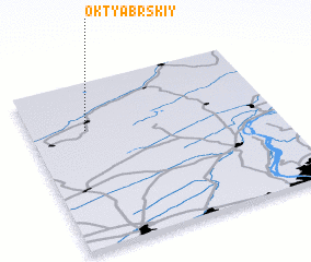 3d view of Oktyabr\