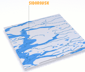 3d view of Sidorovsk