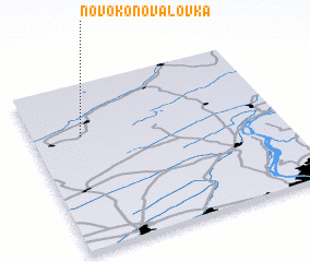 3d view of Novokonovalovka