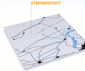 3d view of Stakhanovskiy