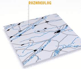 3d view of Rozhnev Log