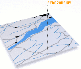 3d view of Fëdorovskiy