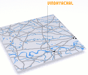 3d view of Vindhyāchal