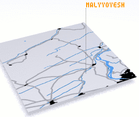 3d view of Malyy Oyesh