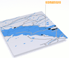 3d view of Komarovo