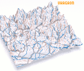 3d view of Uwāgaon