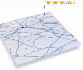 3d view of Chervonnyy Gay