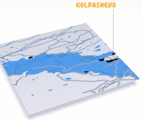 3d view of Kolpashevo