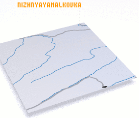 3d view of Nizhnyaya Mal\