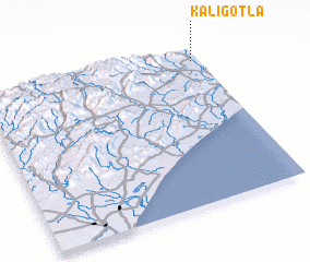 3d view of Kaligotla