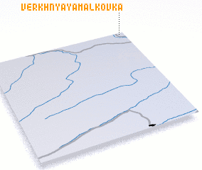 3d view of Verkhnyaya Mal\