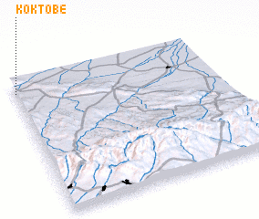 3d view of Koktobe