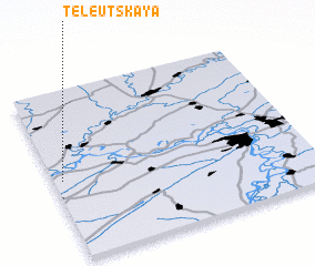 3d view of Teleutskaya