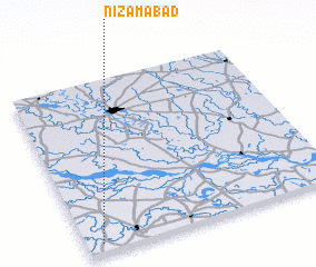 3d view of Nizāmābād