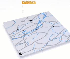 3d view of Kamenka