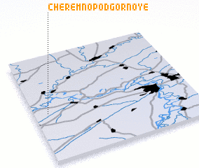 3d view of Cheremno-Podgornoye