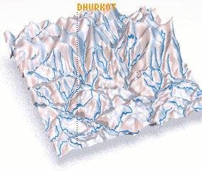 3d view of Dhurkot