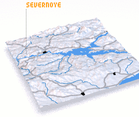 3d view of Severnoye