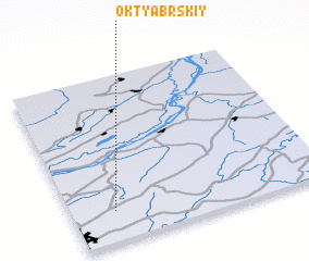 3d view of Oktyabr\
