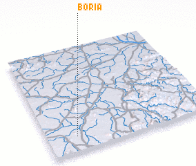 3d view of Boria