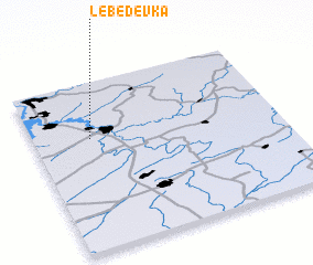 3d view of Lebedevka