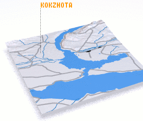 3d view of Kokzhota