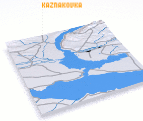 3d view of Kaznakovka