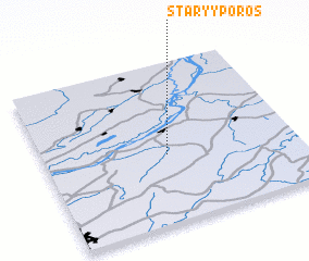 3d view of Staryy Poros