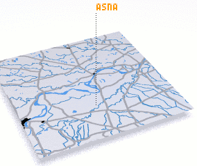 3d view of Asnā