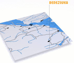 3d view of Berëzovka