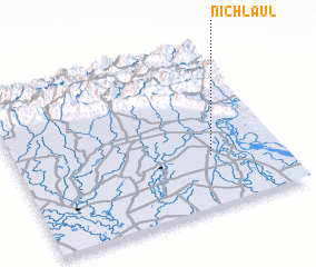 3d view of Nichlaul