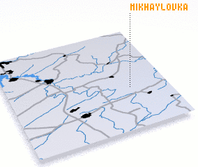 3d view of Mikhaylovka