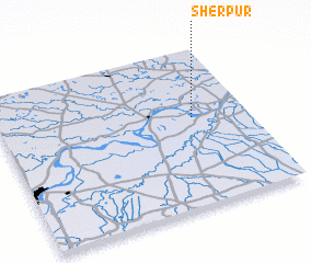 3d view of Sherpur