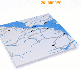 3d view of Zalomnoye