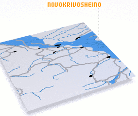 3d view of Novokrivosheino