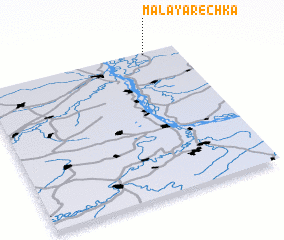 3d view of Malaya Rechka