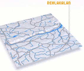 3d view of Rehlā Kalān