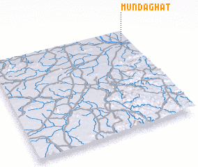 3d view of Mundaghāt