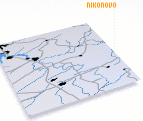 3d view of Nikonovo