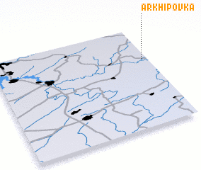 3d view of Arkhipovka