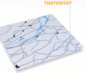 3d view of Tsvetkovskiy