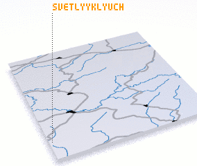 3d view of Svetlyy Klyuch